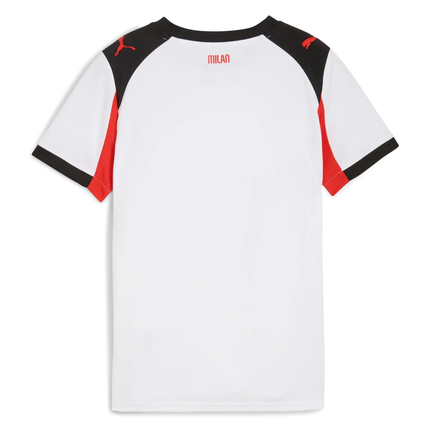 Puma 2025-26 AC Milan Youth Stadium Away Soccer Jersey (Back)