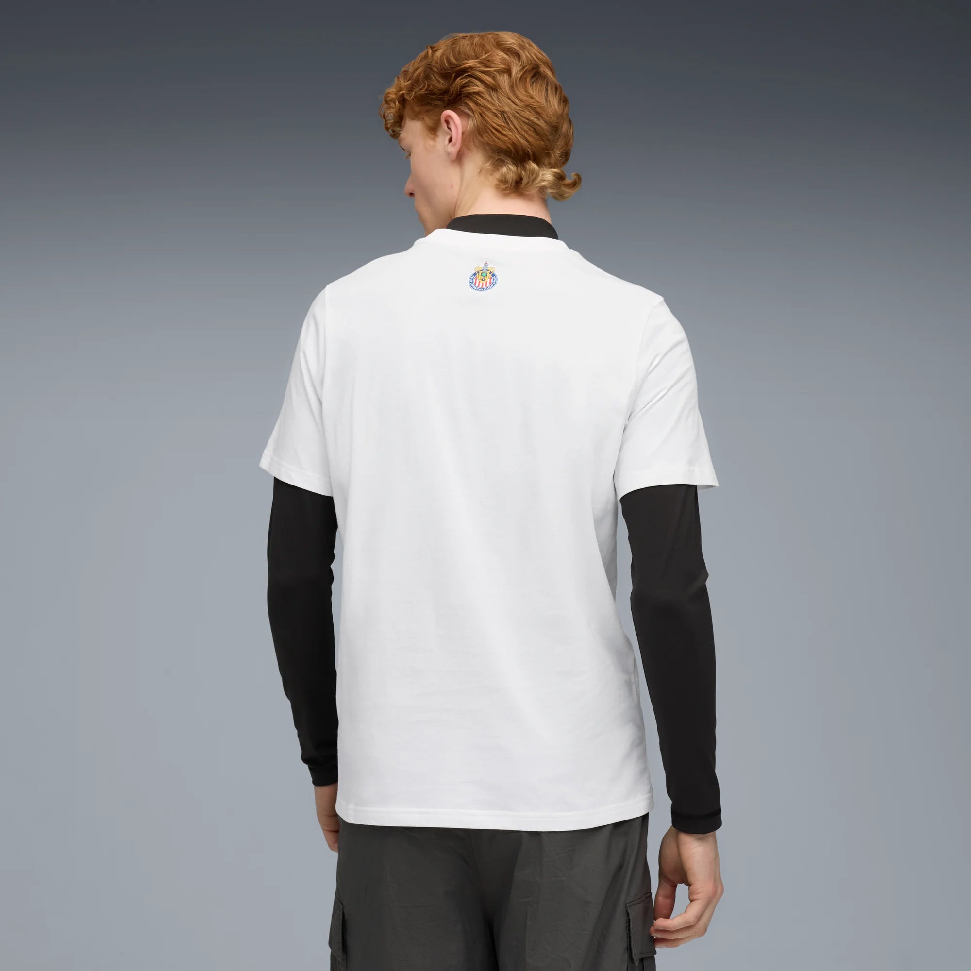 Puma 2025-26 Chivas Men's FTBLCulture Tee (Model - Back)