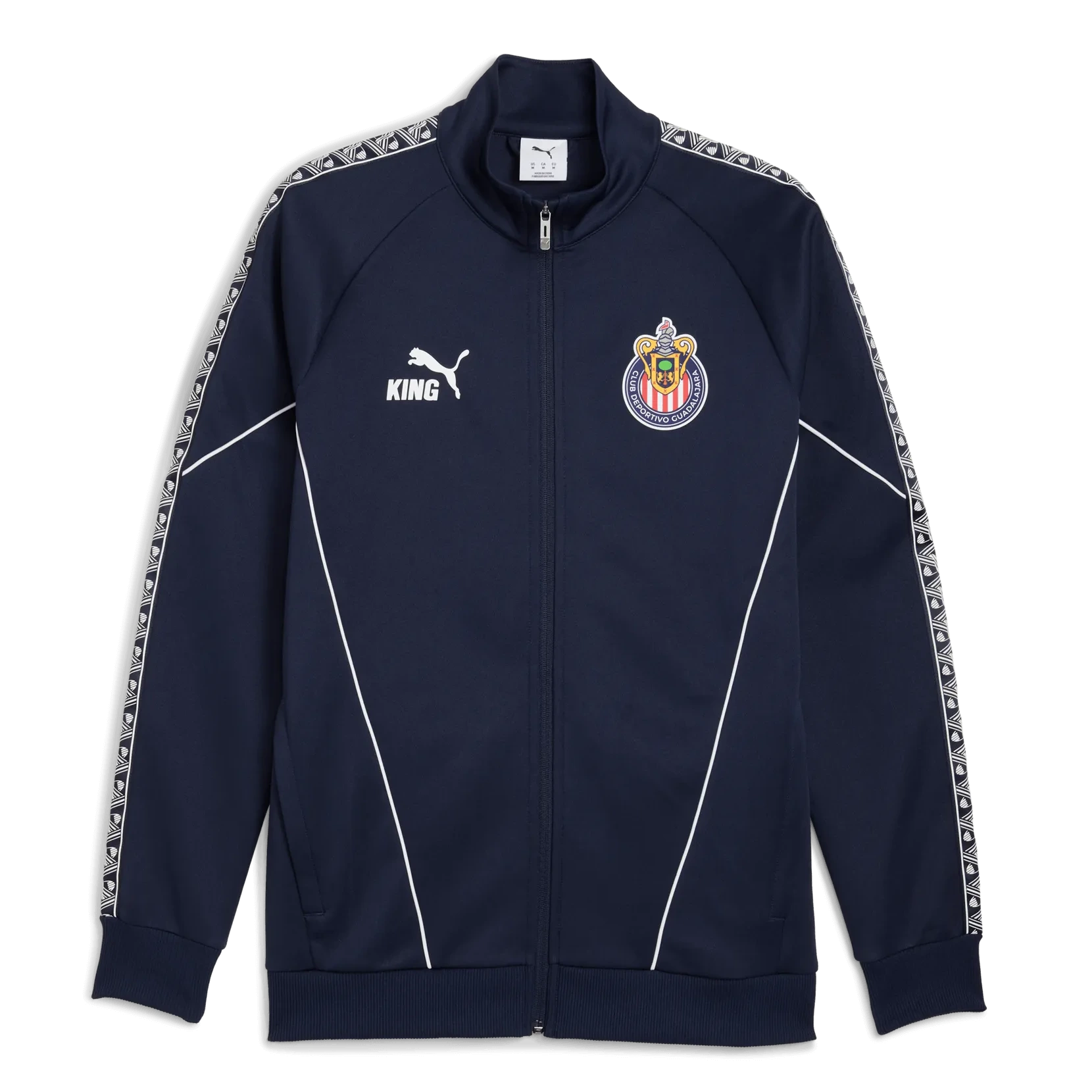 Puma 2025-26 Chivas Men's KING Anthem Jacket (Front)