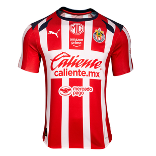 Puma 2025-26 Chivas Men's Stadium Home Soccer Jersey (Front)