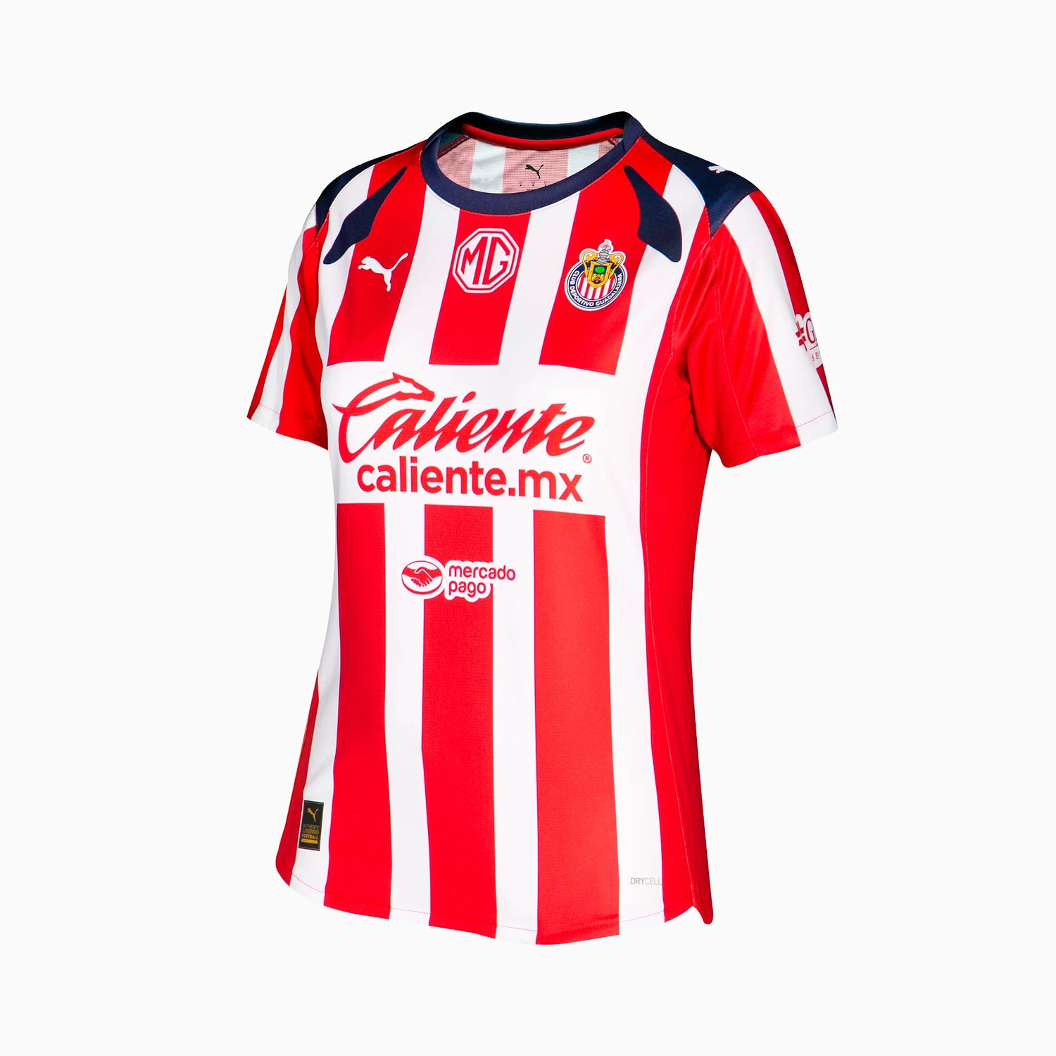 Puma 2025-26 Chivas Women's Stadium Home Soccer Jersey (Lateral - Front)
