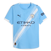 Puma 2025-26 Manchester City Men's Authentic Home Soccer Jersey (Front)