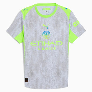 Puma 2025-26 Manchester City Men's Authentic Third Soccer Jersey (Front)
