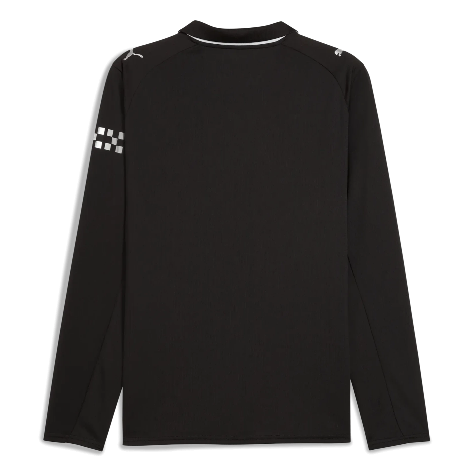 Puma 2025-26 Manchester City Men's Stadium Away Long-Sleeve Soccer Jersey (Back)