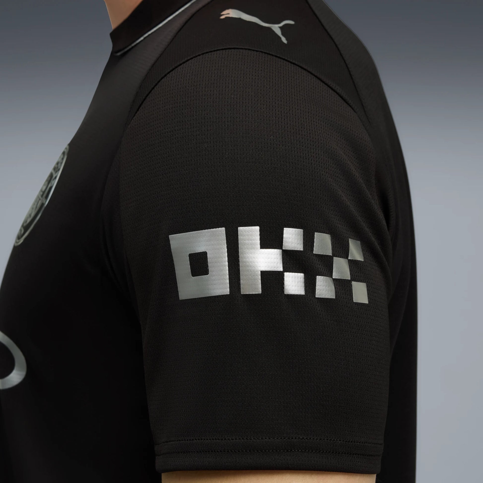 Puma 2025-26 Manchester City Men's Stadium Away Soccer Jersey (Detail 2)