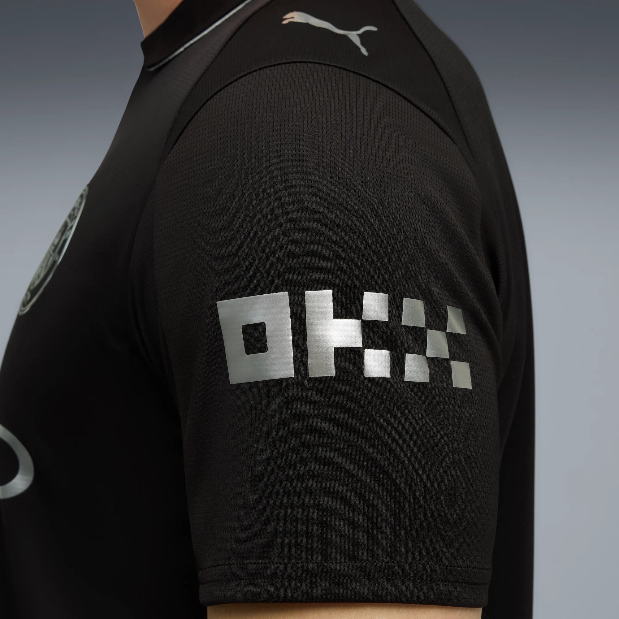 Puma 2025-26 Manchester City Men's Stadium Away Soccer Jersey (Detail 2)