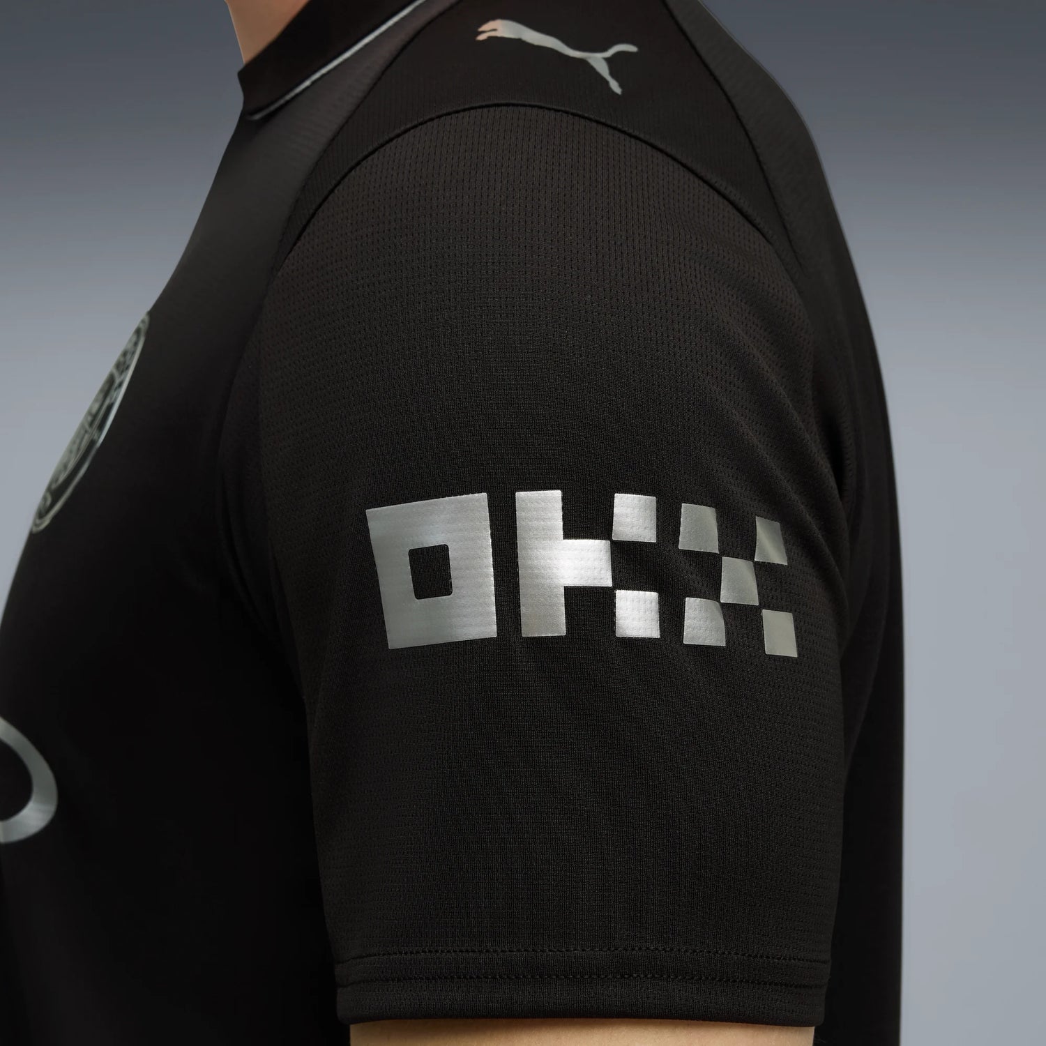 Puma 2025-26 Manchester City Men's Stadium Away Soccer Jersey (Detail 2)