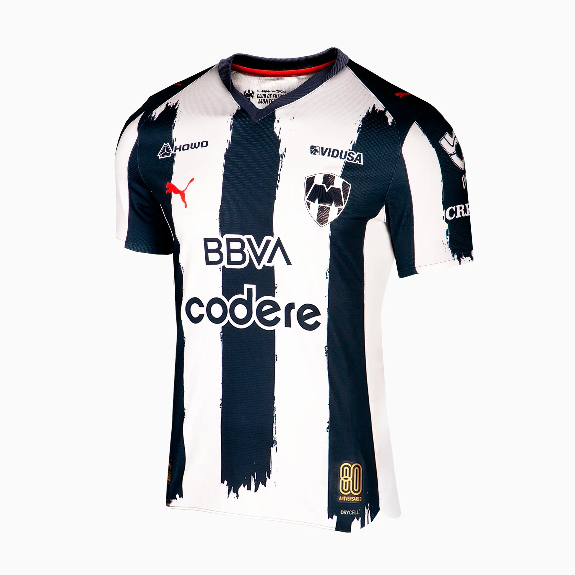 Puma 2025-26 Monterrey Men's Stadium Home Soccer Jersey (Lateral - Front)