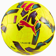 Puma 2025-26 Orbita La Liga 1 FIFA Quality Ball Fluo Yellow-Multicolor (Front)