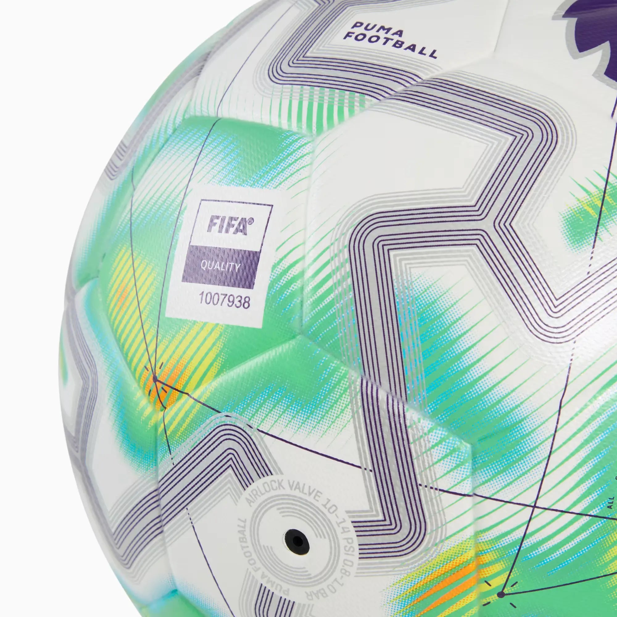 Puma 2025-26 Orbita Match Premier League Thrill Soccer Ball (Detail 1)