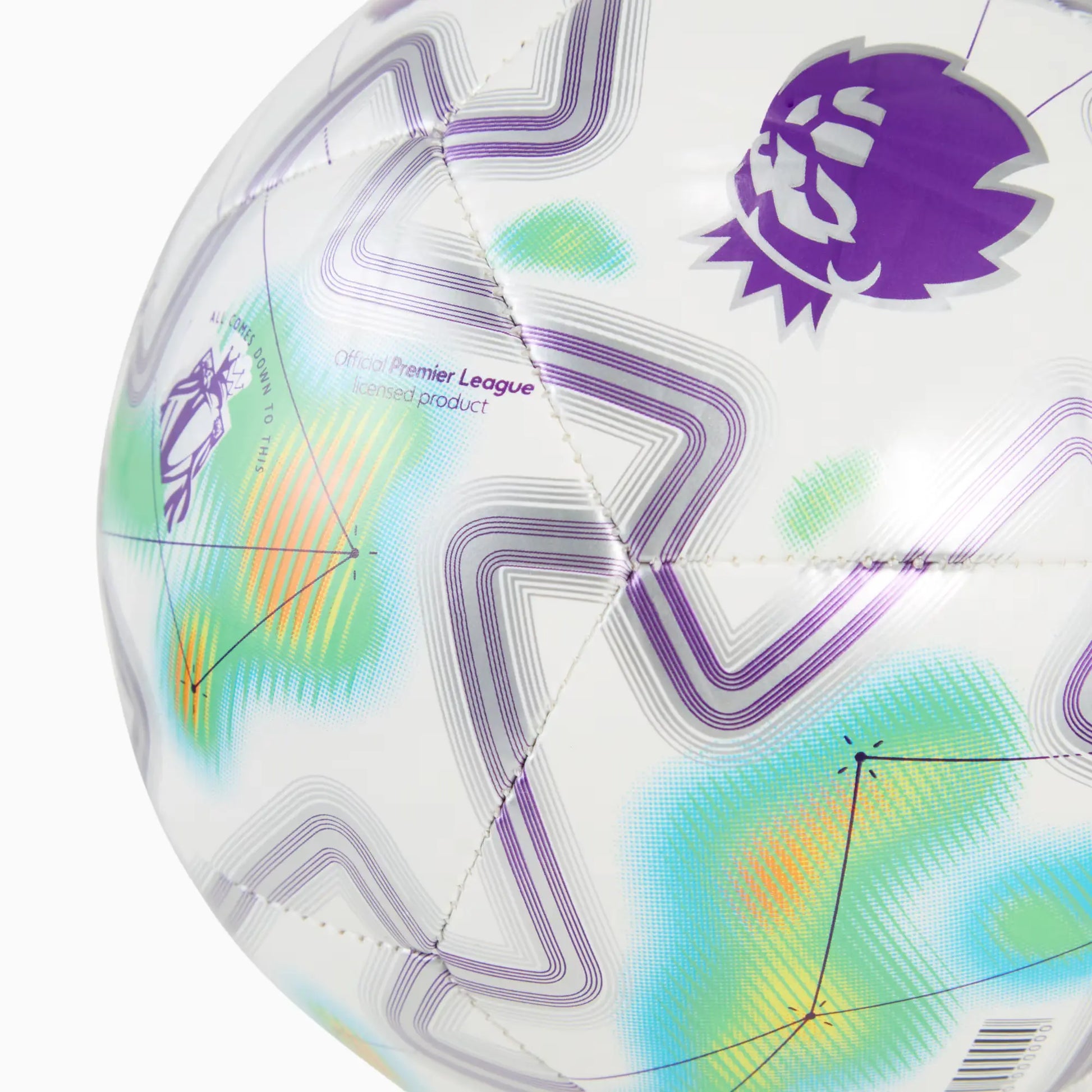 Puma 2025-26 Orbita Premier League Thrill Mini Soccer Ball (Detail 2)