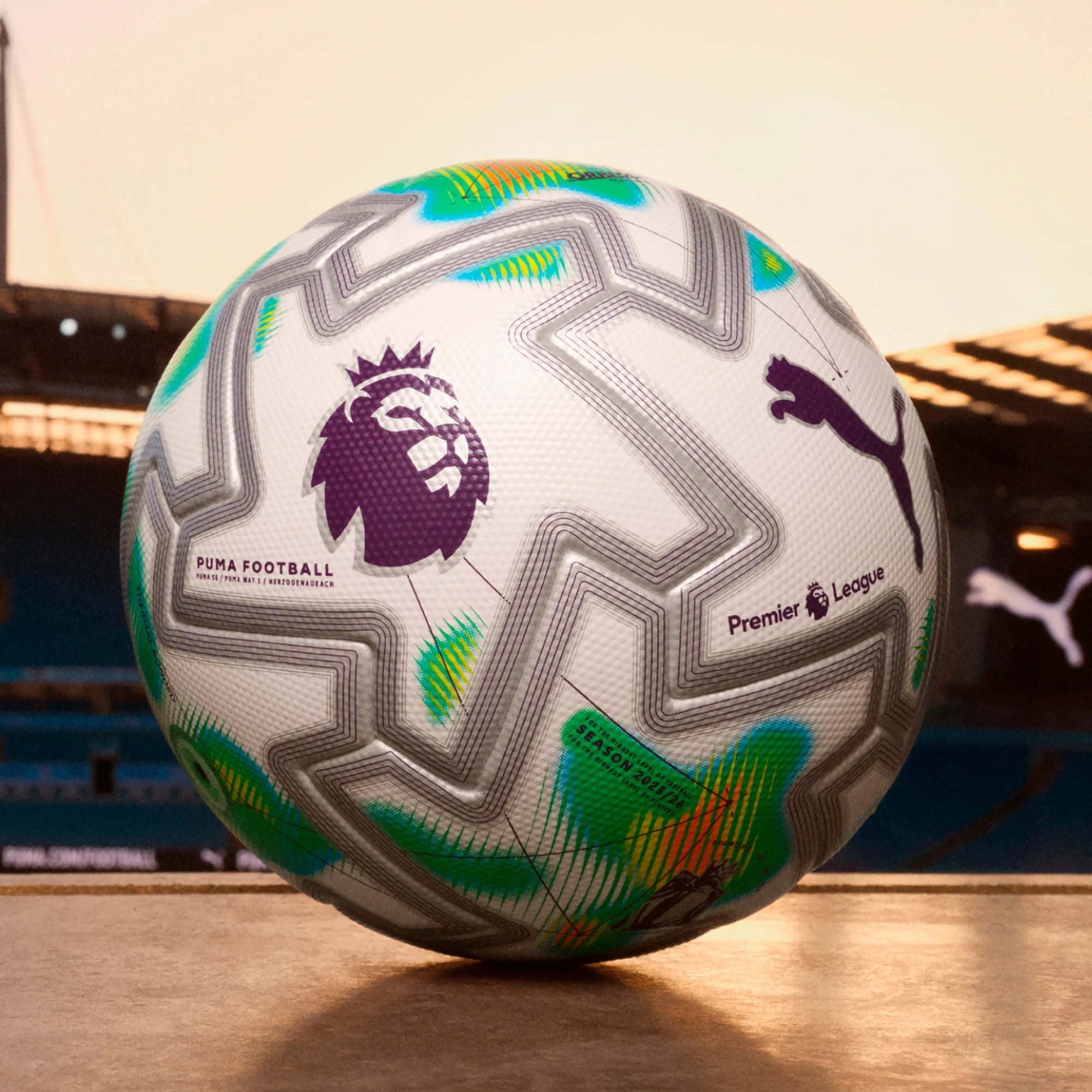 Puma 2025-26 Orbita Ultimate Premier League Thrill Soccer Ball Puma 2025-26 Orbita Ultimate Premier League Thrill Soccer Ball