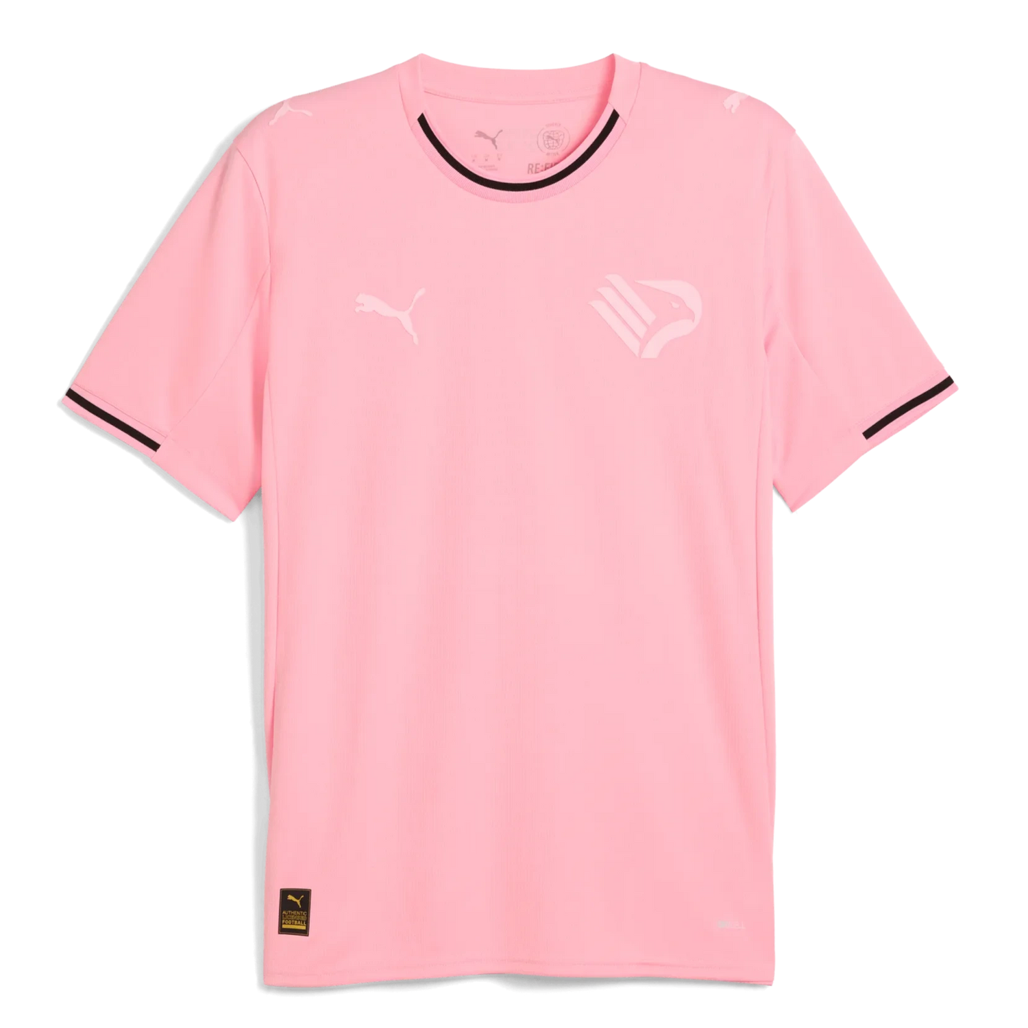 Puma 2025-26 Palermo Men's Stadium Home Soccer Jersey (Front)
