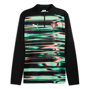 Puma 2025-26 Portugal Men's Pre-Match 1_4 Zip Top (Front)