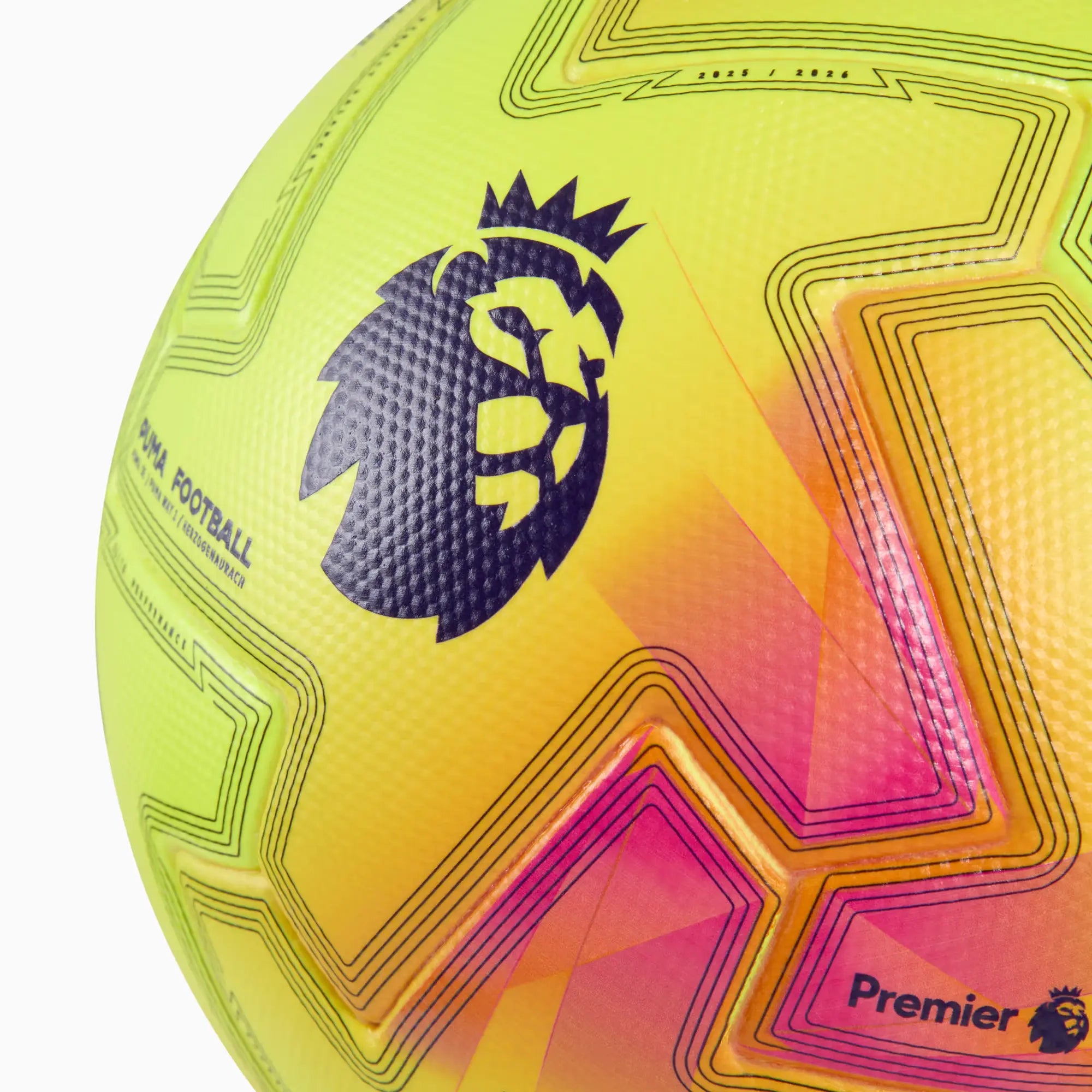 Puma 2025-26 Ultimate Premier League Lights Match Soccer Ball (Detail 2)