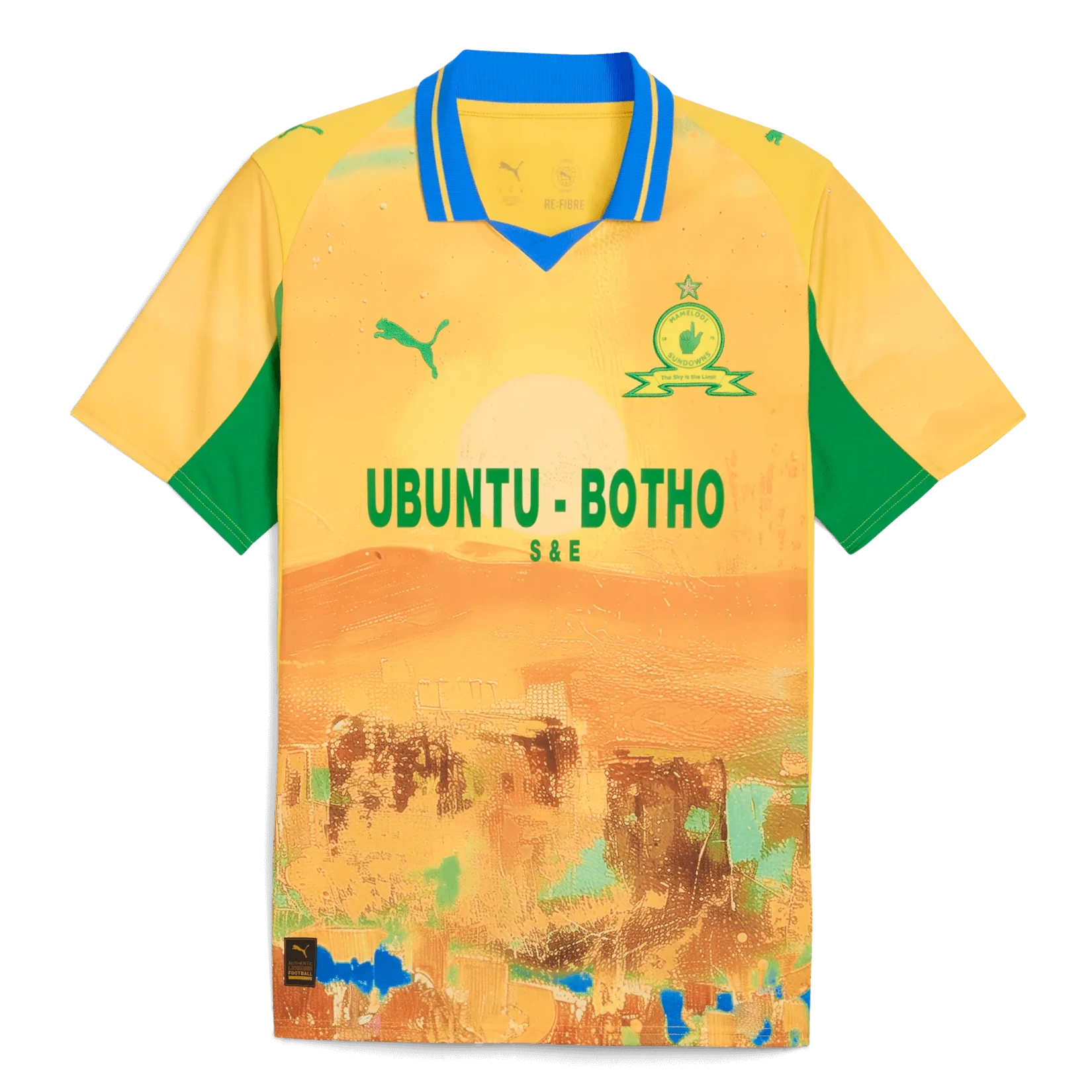 Puma 2025 Mamelodi Sundowns Men's Club World Cup KidSuper Stadium Home Soccer Jersey (Front)