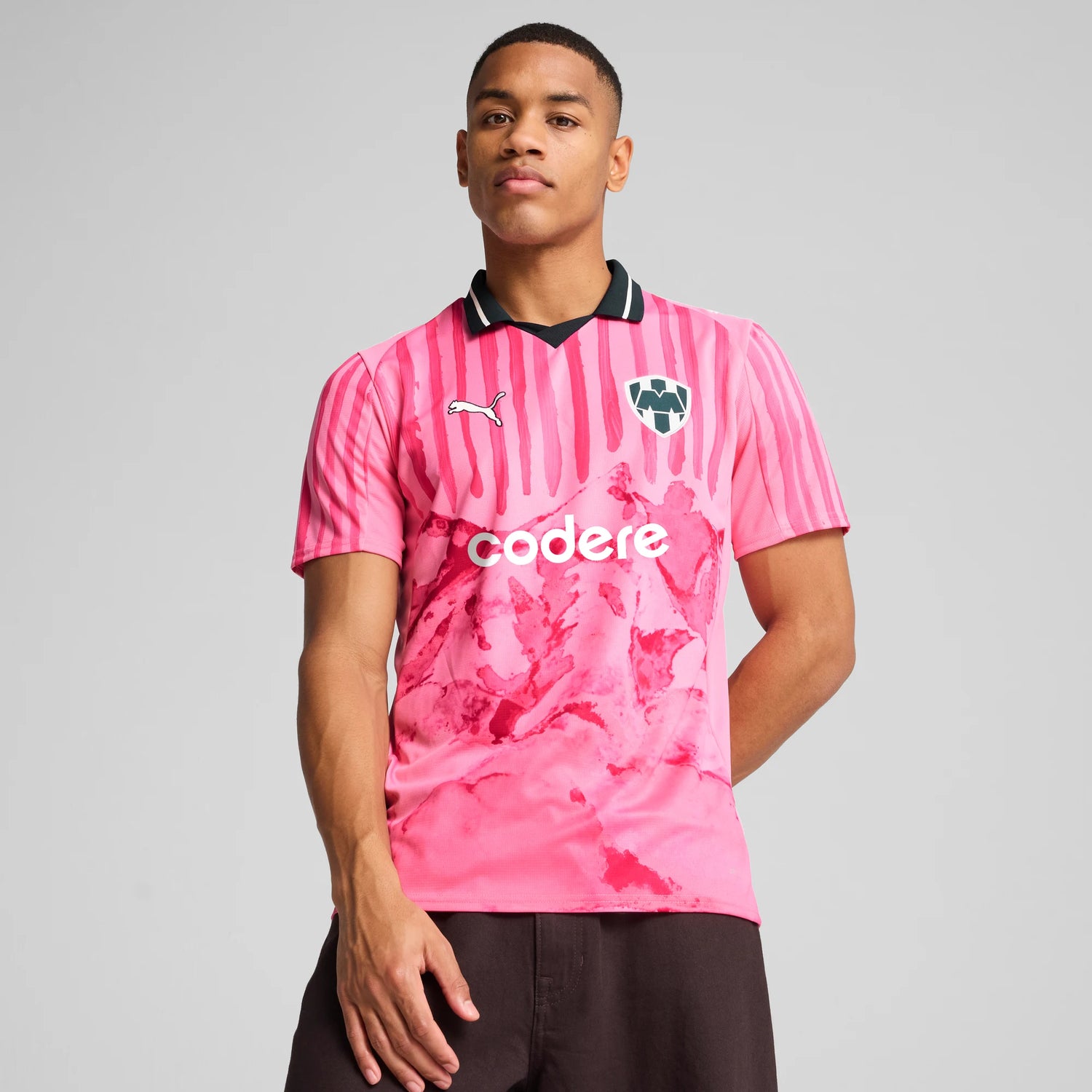 Puma 2025 Monterrey Men's Club World Cup KidSuper Stadium Soccer Jersey (Model - Front)