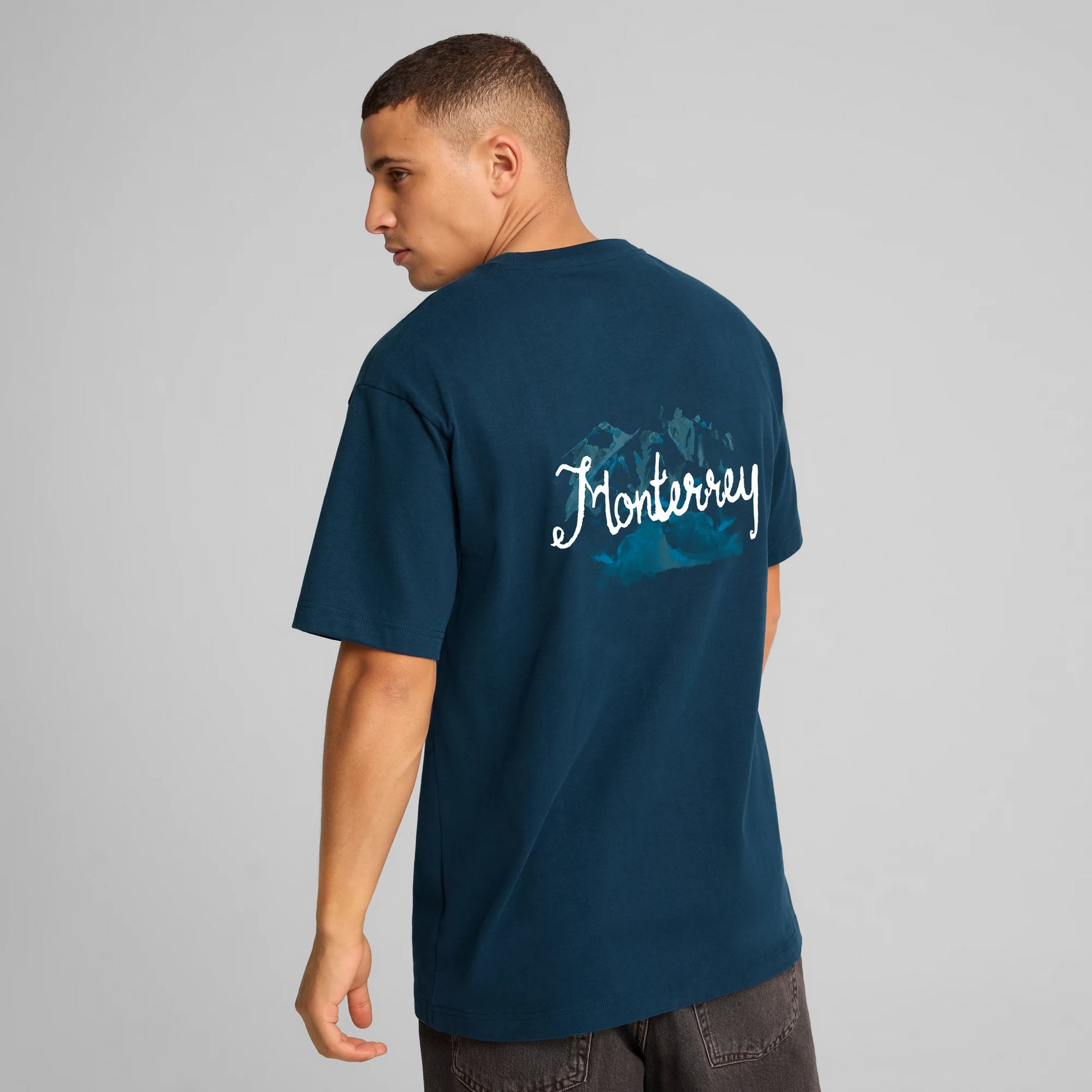 Puma 2025 Monterrey Men's KidSuper Graphic Tee (Model - Back)