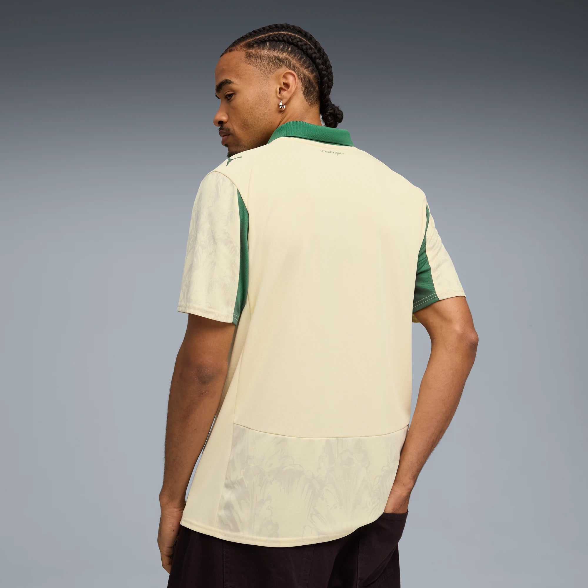 Puma 2025 Palmeiras Men's Club World Cup KidSuper Stadium Soccer Jersey (Model - Back)