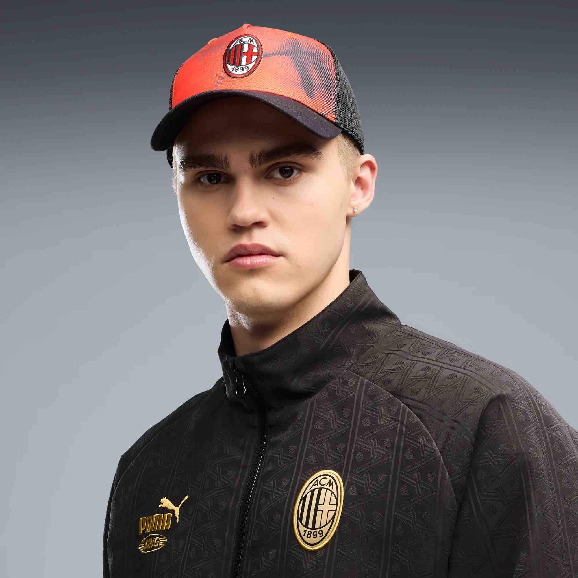 Puma 2026-27 AC Milan KING Trucker Hat (Model - Front)