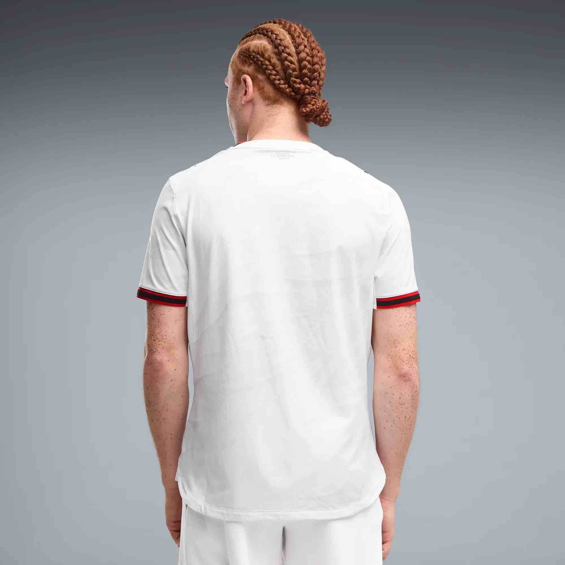 Puma 2026-27 AC Milan Men's Authentic Away Soccer Jersey (Model - Back)