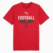Puma 2026-27 AC Milan Men's FTBLCulture Tee (Front)