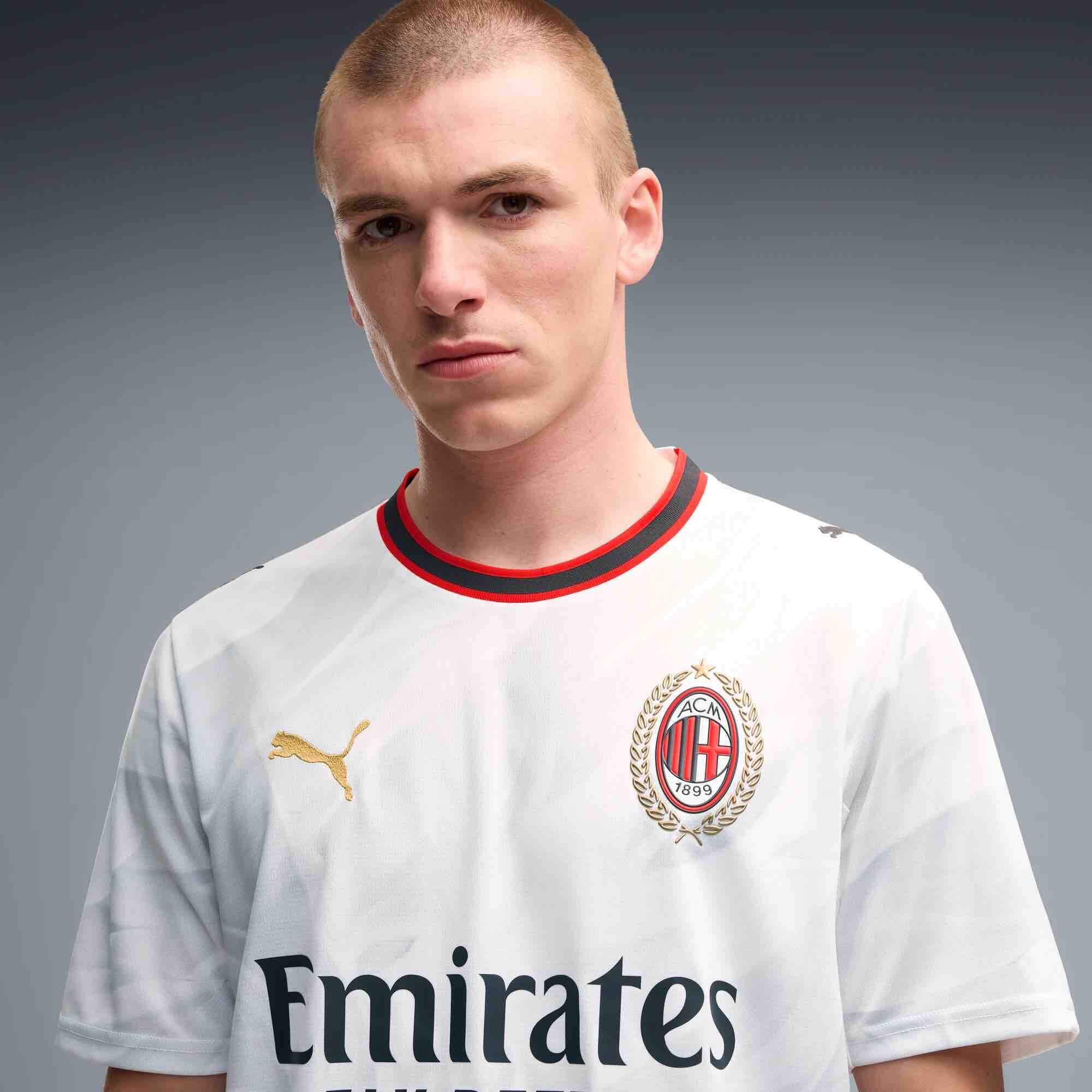 Puma 2026-27 AC Milan Men's Stadium Away Soccer Jersey (Detail 1)