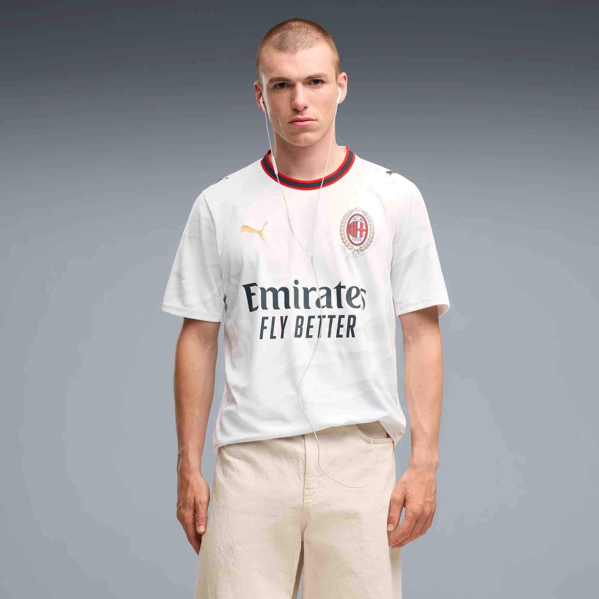 Puma 2026-27 AC Milan Men's Stadium Away Soccer Jersey (Model - Front)