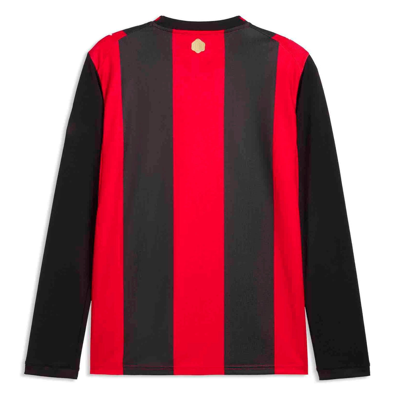 Puma 2026-27 AC Milan Men's Stadium Home Long-Sleeve Soccer Jersey (Back)