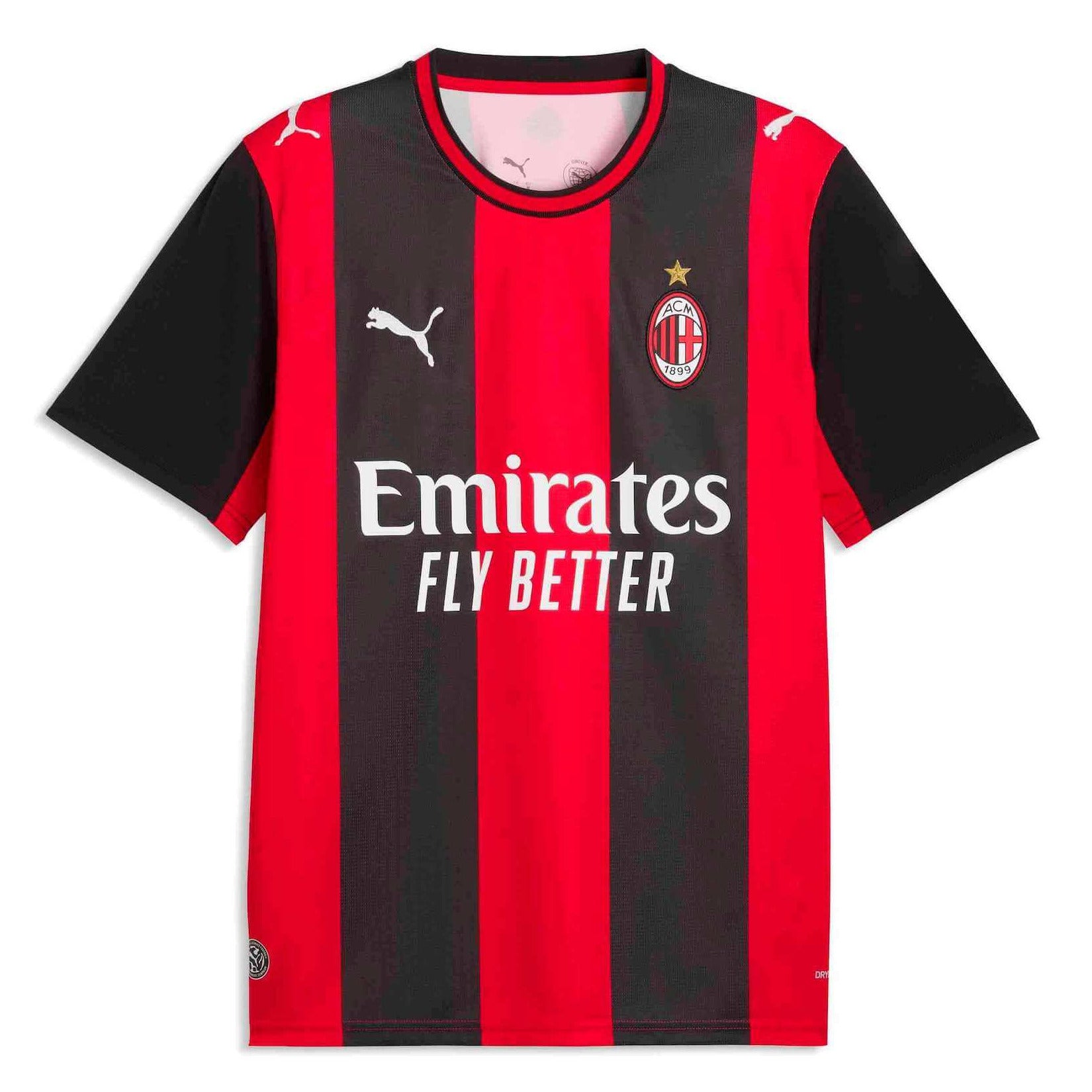 Puma 2026-27 AC Milan Men's Stadium Home Soccer Jersey (Front)