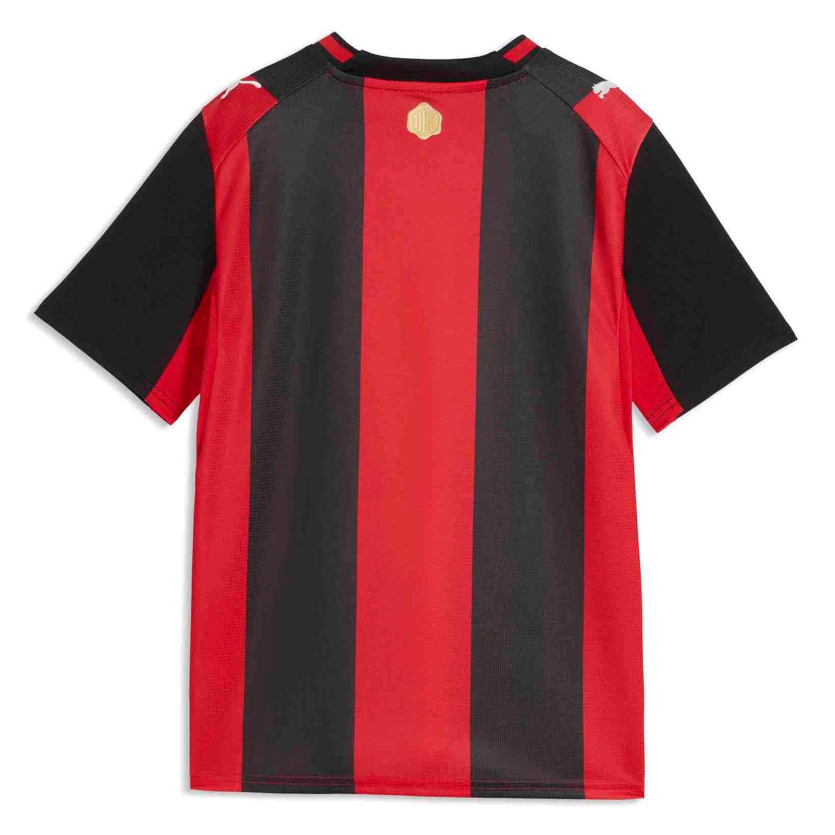 Puma 2026-27 AC Milan Youth Stadium Home Soccer Jersey (Back)
