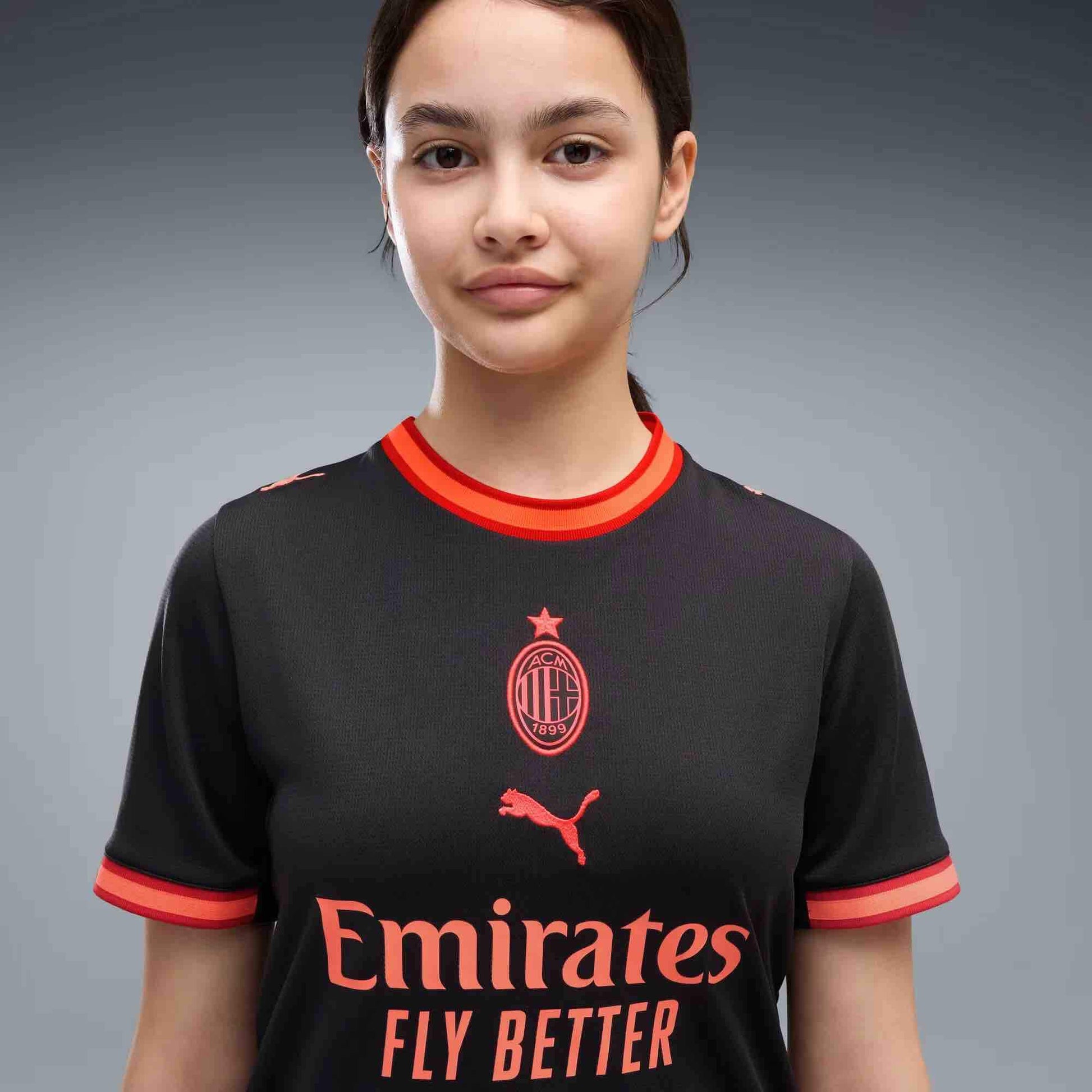 Puma 2026-27 AC Milan Youth Stadium Third Soccer Jersey (Detail 1)