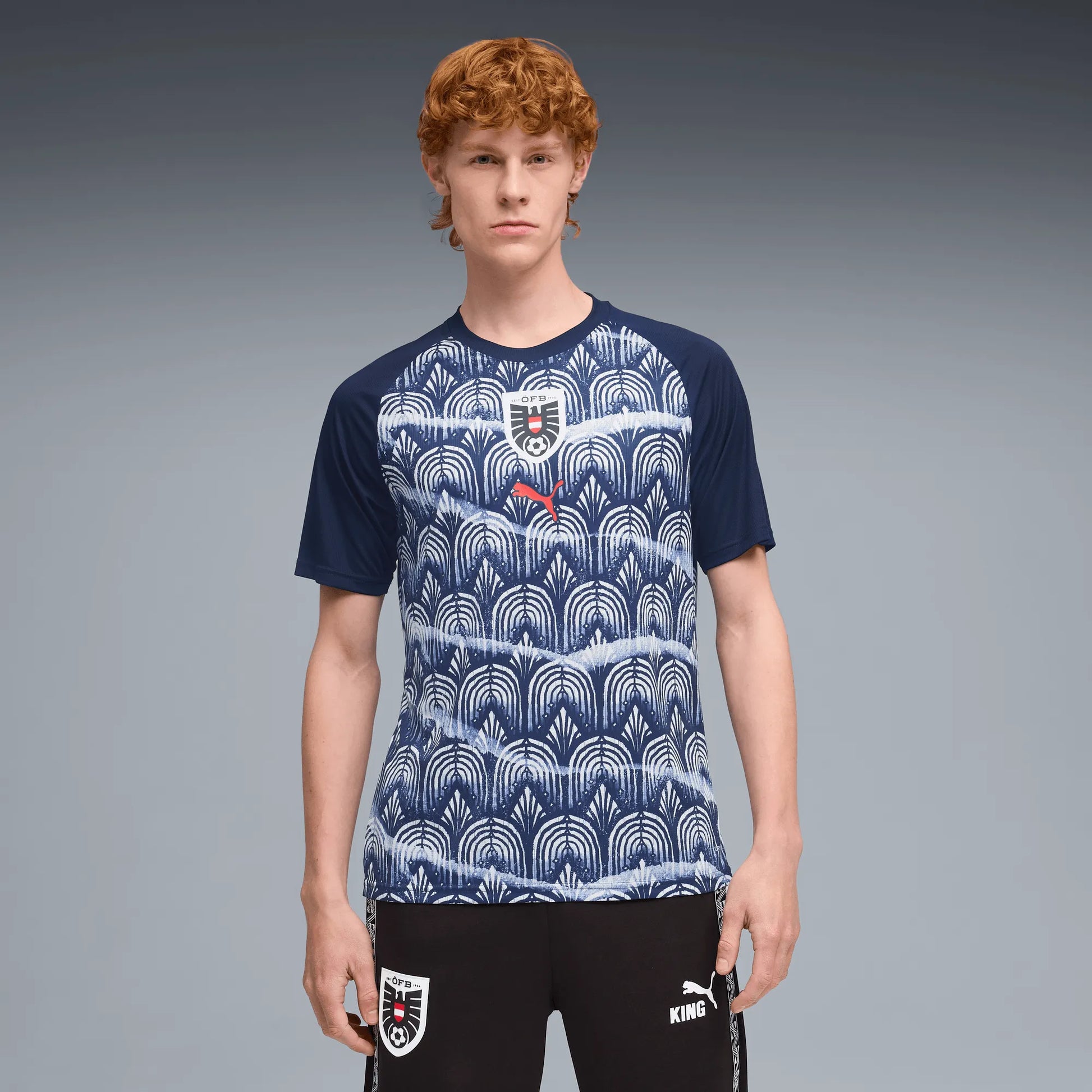 Puma 2026-27 Austria Men's Pre-Match Soccer Jersey
