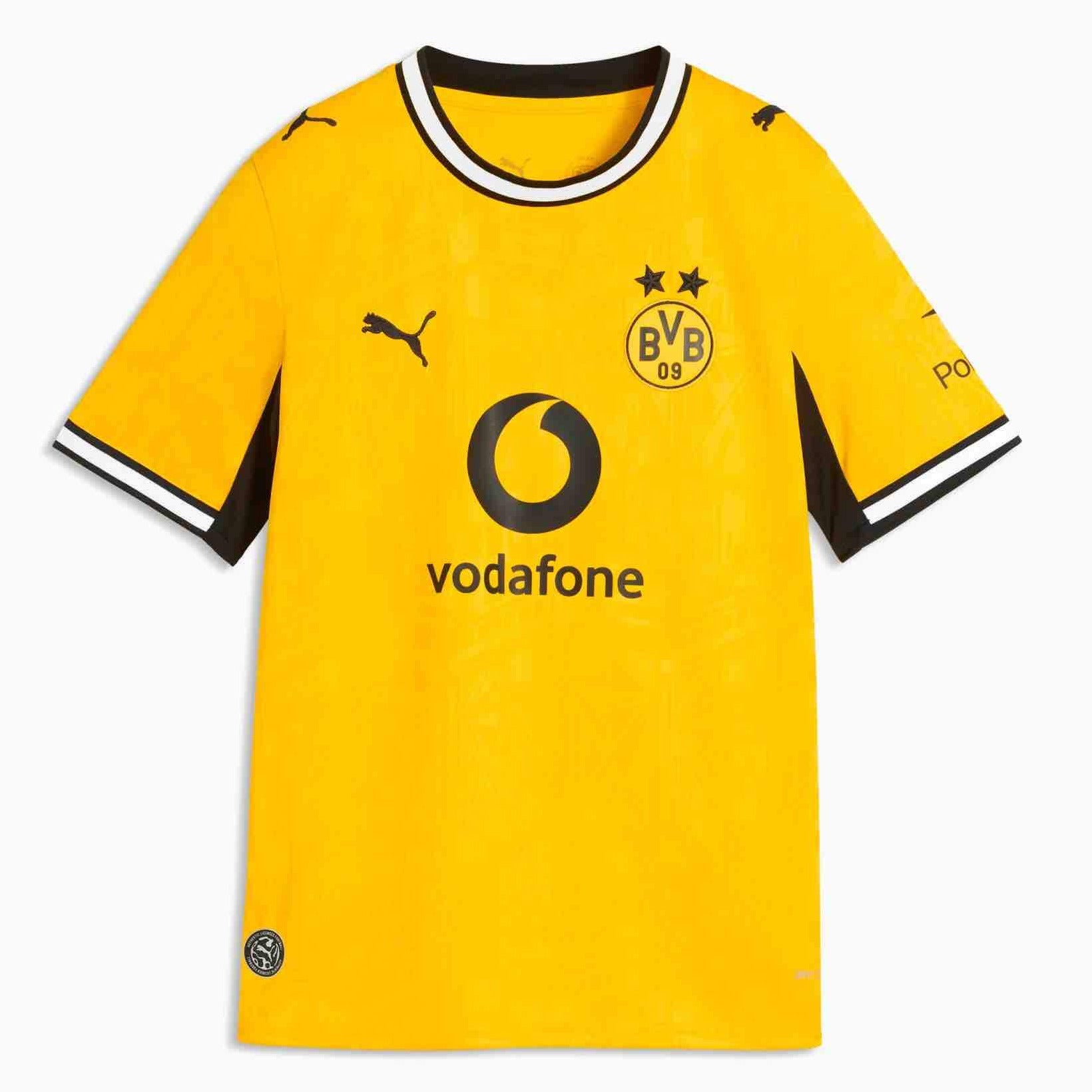 Puma 2026-27 Borussia Dortmund Youth Stadium Home Soccer Jersey (Front)