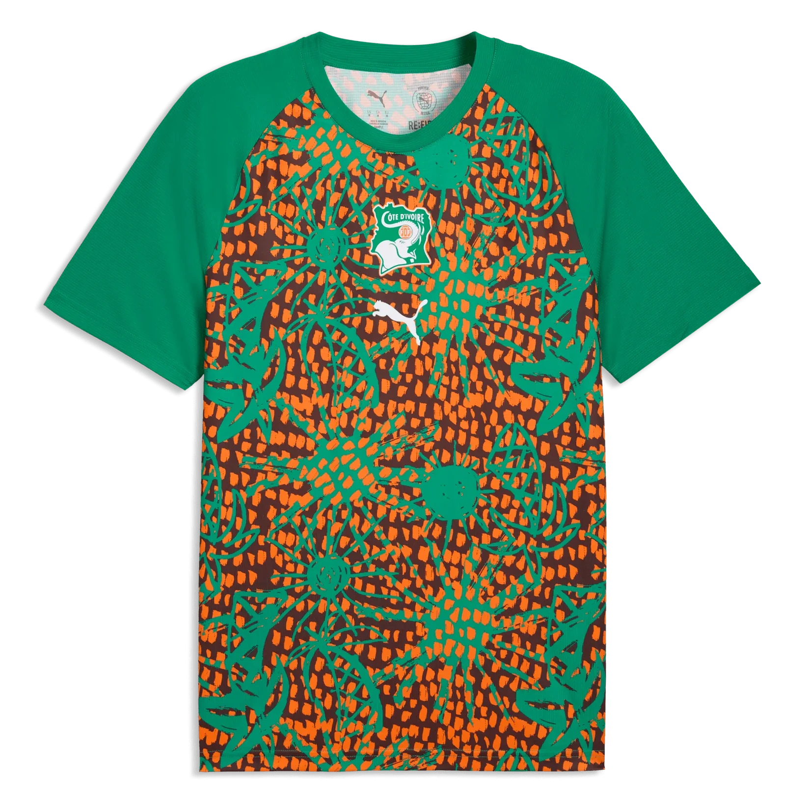 Puma 2026-27 Ivory Coast Men's Pre-Match Soccer Jersey