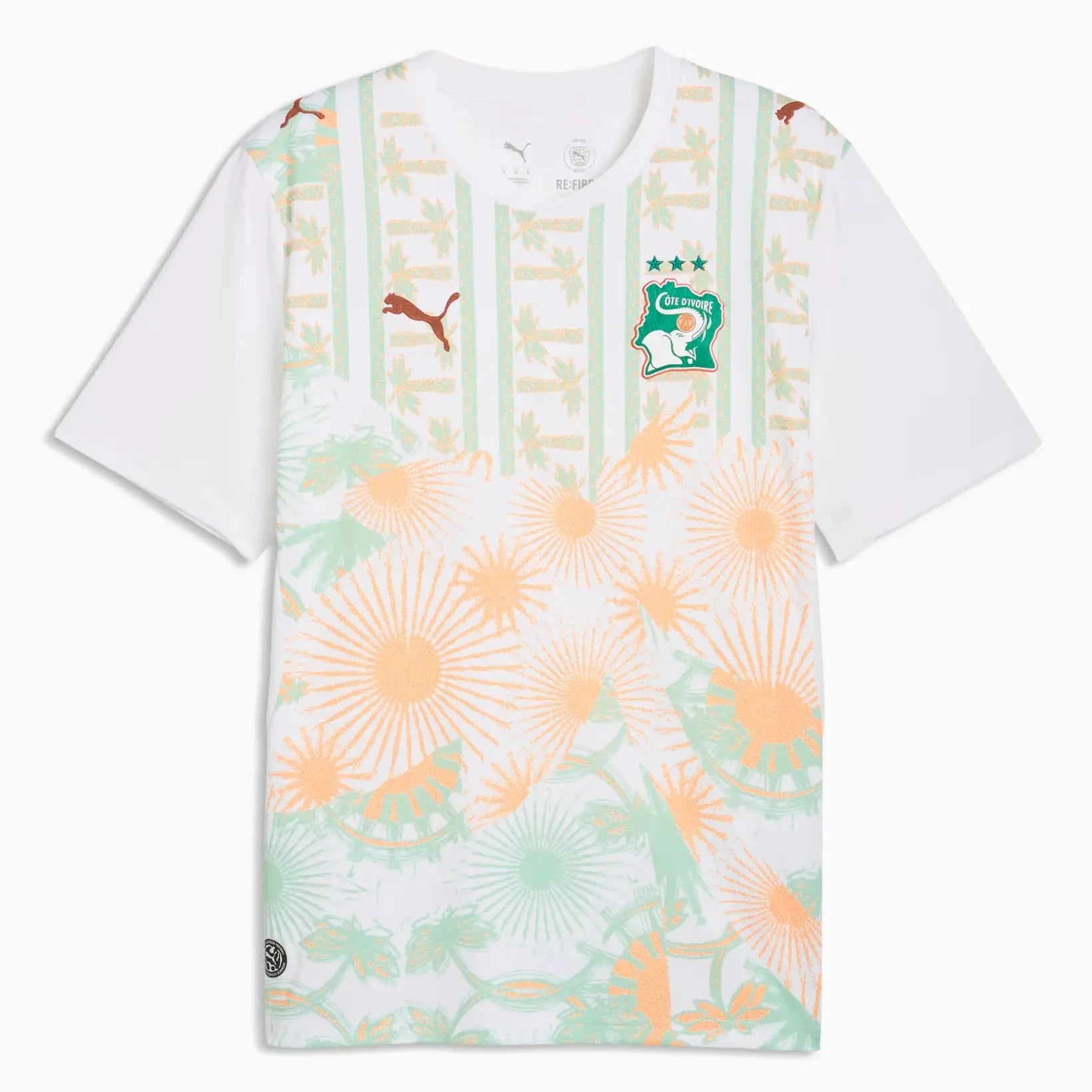 Puma 2026-27 Ivory Coast Men's Stadium Away Soccer Jersey (Front)