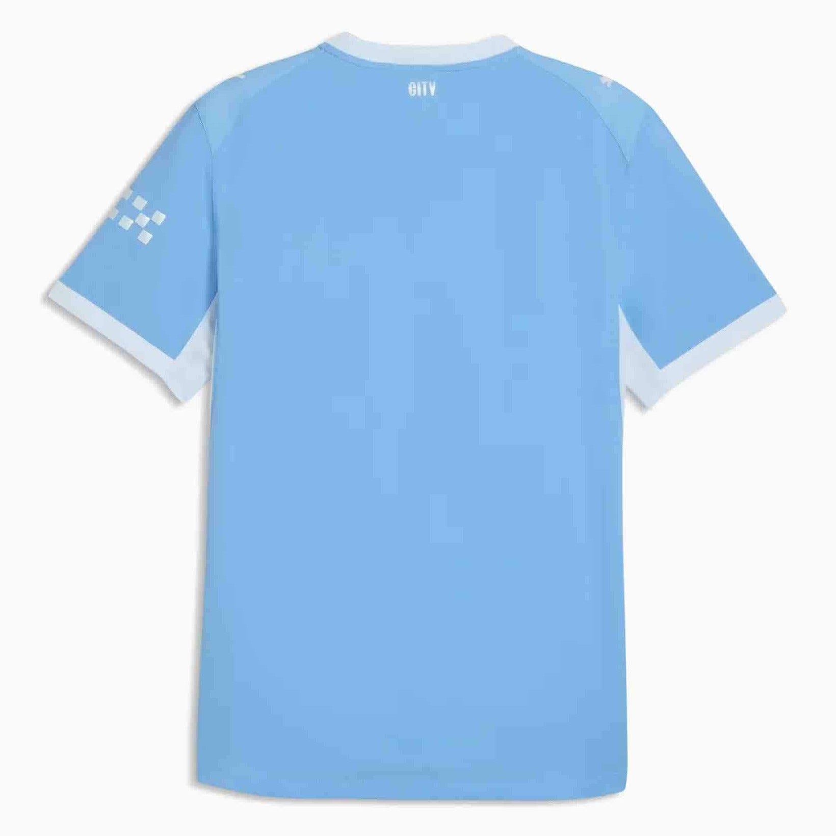 Puma 2026-27 Manchester City Men's Authentic Home Soccer Jersey (Back)