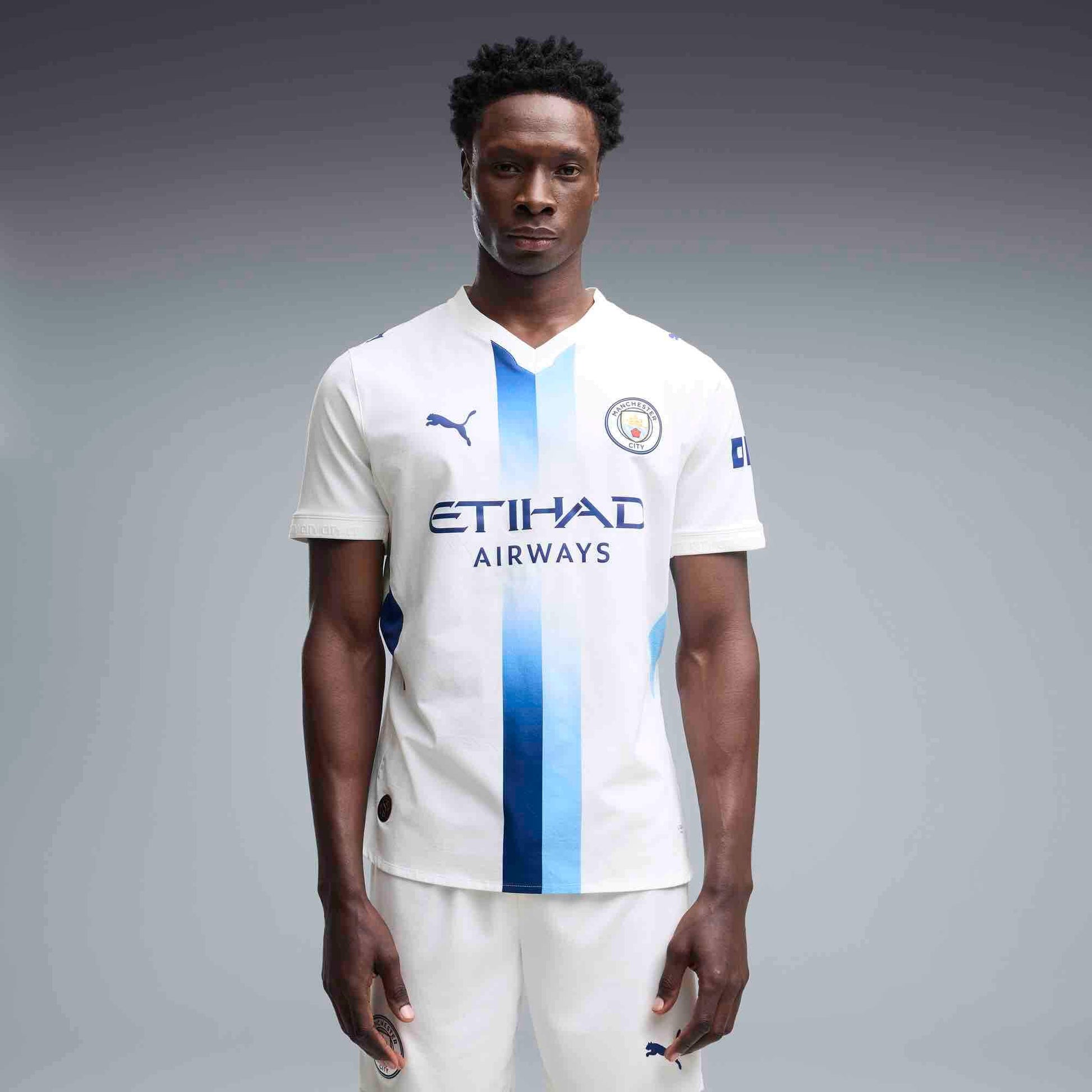Puma 2026-27 Manchester City Men's Authentic Third Soccer Jersey (Model - Front)