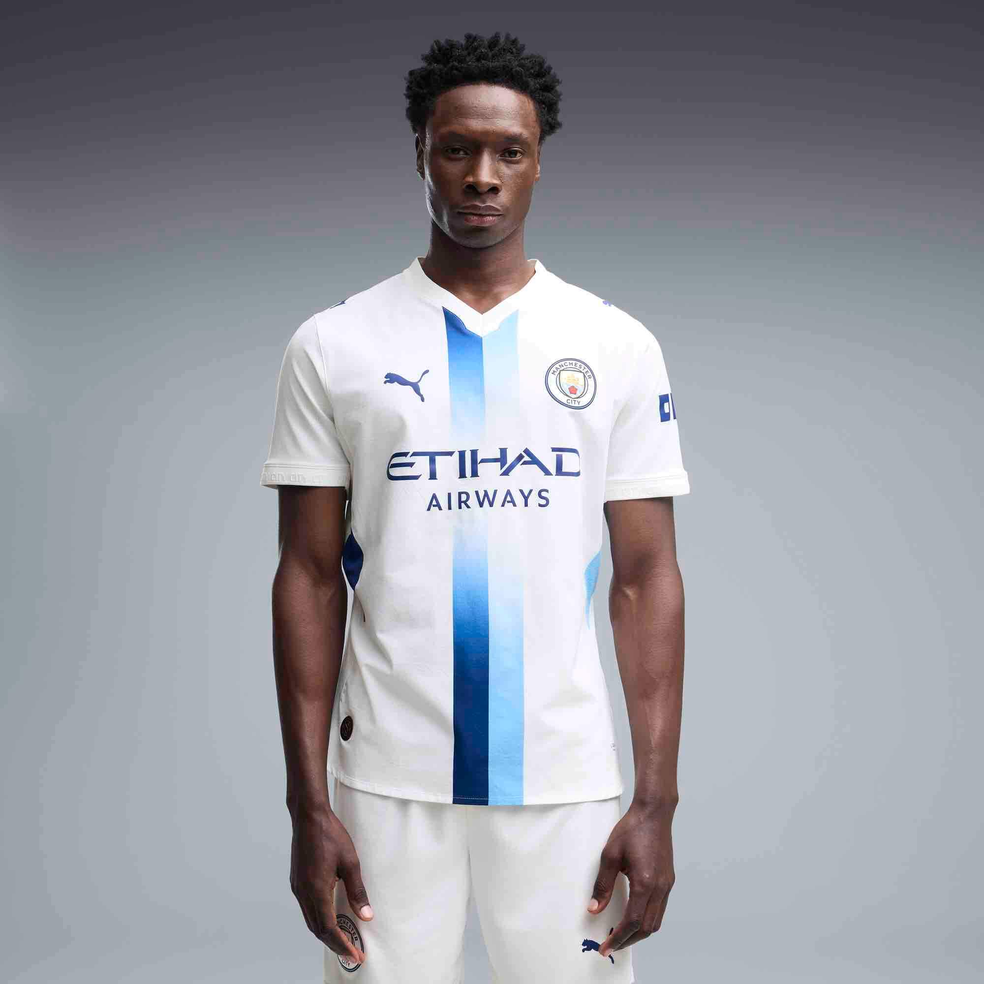 Puma 2026-27 Manchester City Men's Authentic Third Soccer Jersey (Model - Front)