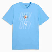 Puma 2026-27 Manchester City Men's FtblCulture Tee (Front)