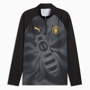 Puma 2026-27 Manchester City Men's Quarter-Zip Warmup Top (Front)