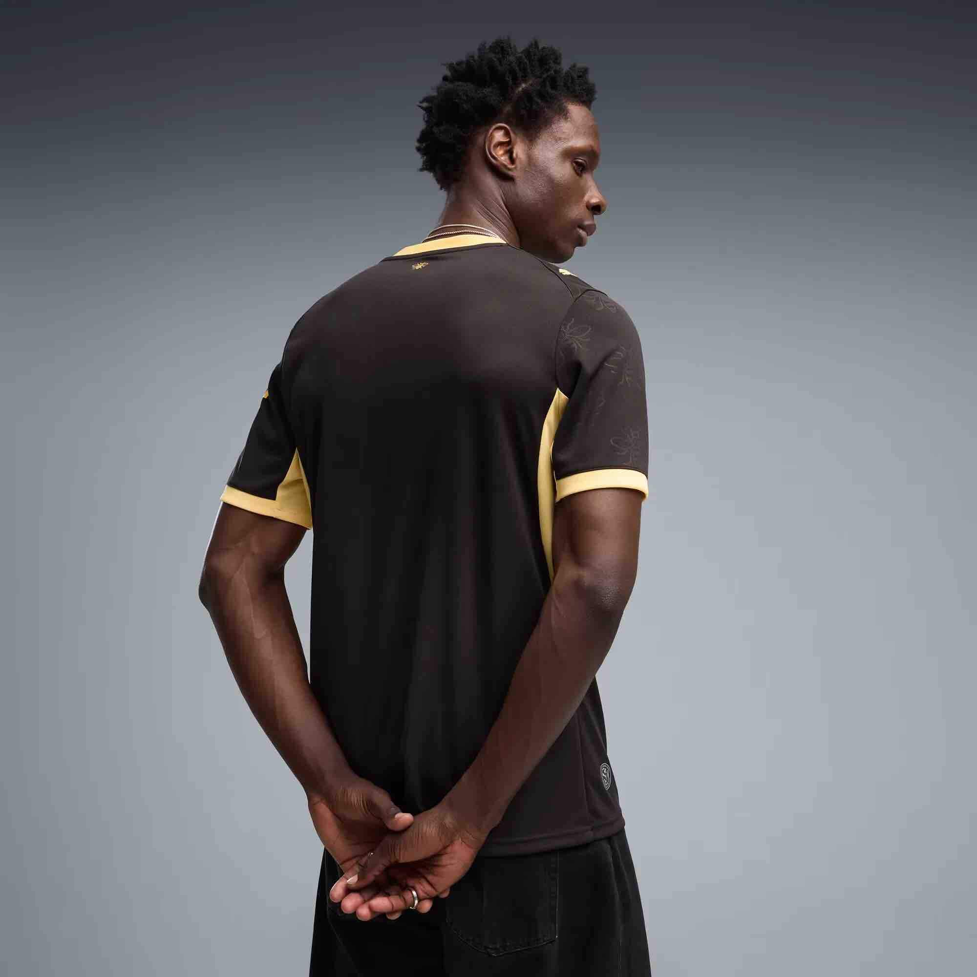 Puma 2026-27 Manchester City Men's Stadium Away Soccer Jersey (Model - Back)