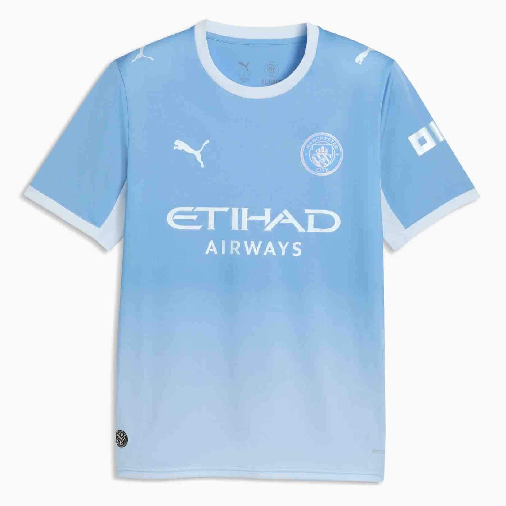 Puma 2026-27 Manchester City Men's Stadium Home Soccer Jersey (Front)