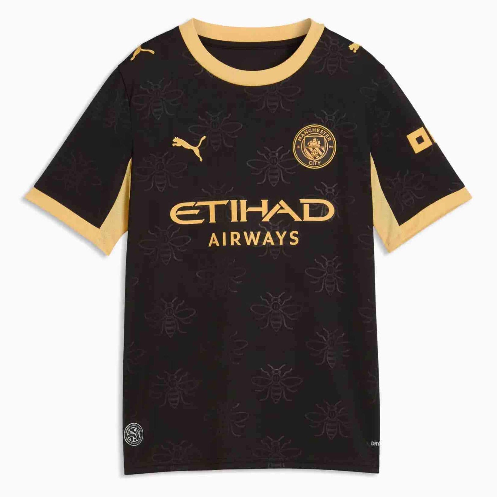 Puma 2026-27 Manchester City Youth Stadium Away Soccer Jersey (Front)