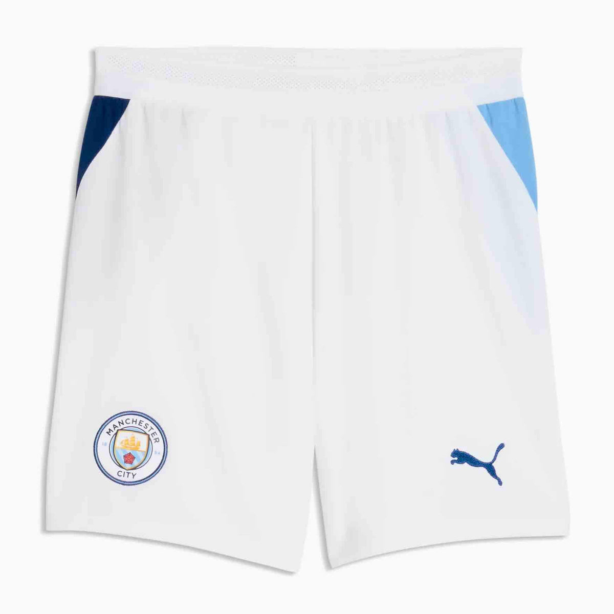 Puma 2026-27 Manchester City Youth Stadium Shorts (Front)