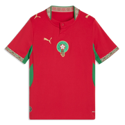 Puma 2026-27 Morocco Youth Stadium Home Soccer Jersey (Front)