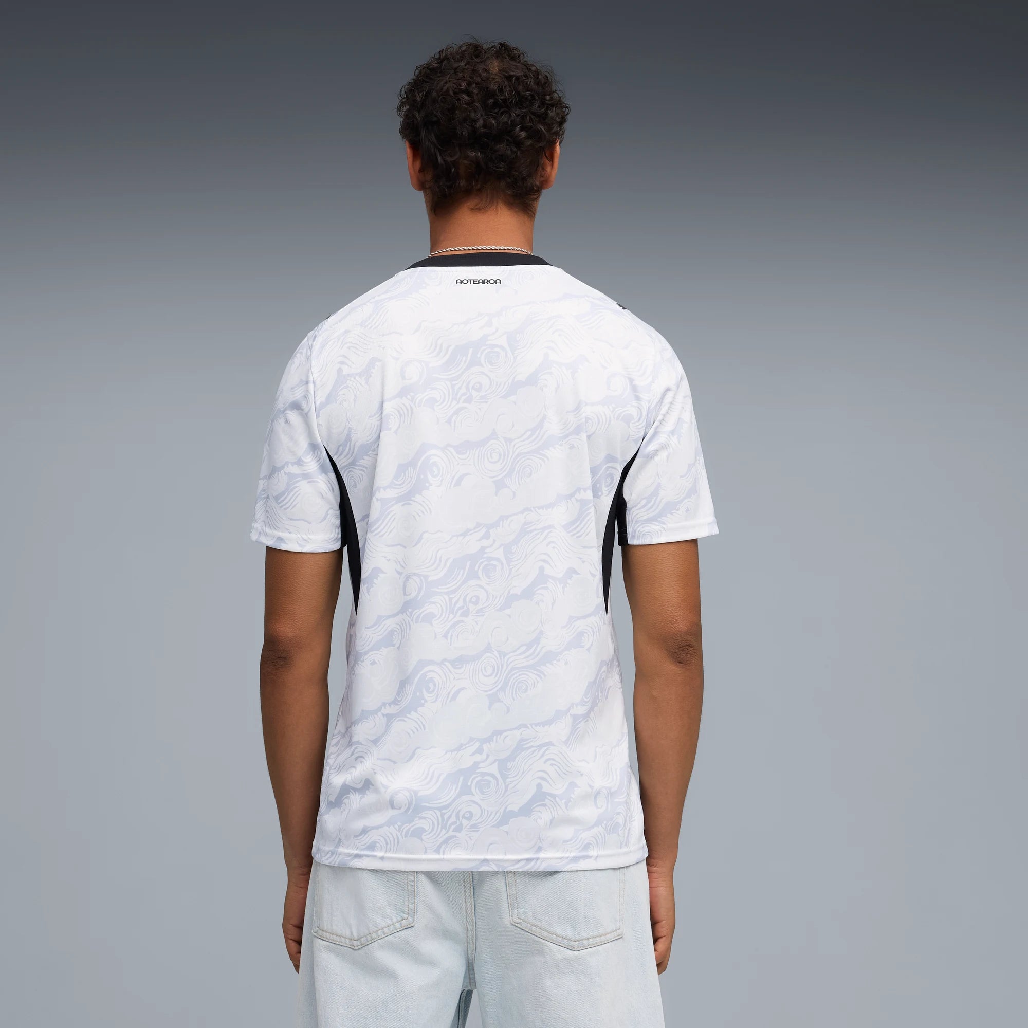 Puma 2026-27 New Zealand Men's Stadium Away Soccer Jersey (Model - Back)