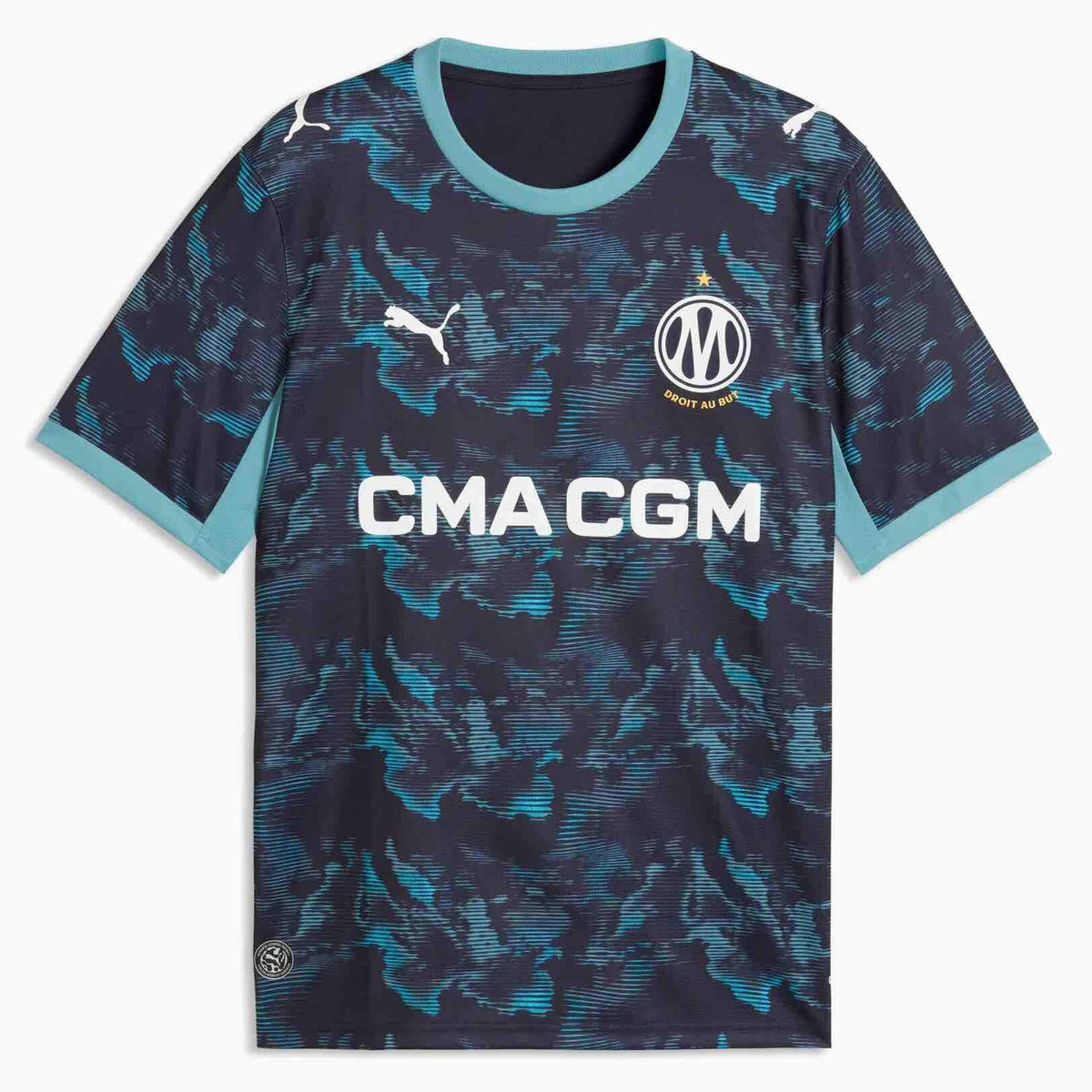 Puma 2026-27 Olympique de Marseille Men's Stadium Away Soccer Jersey (Front)