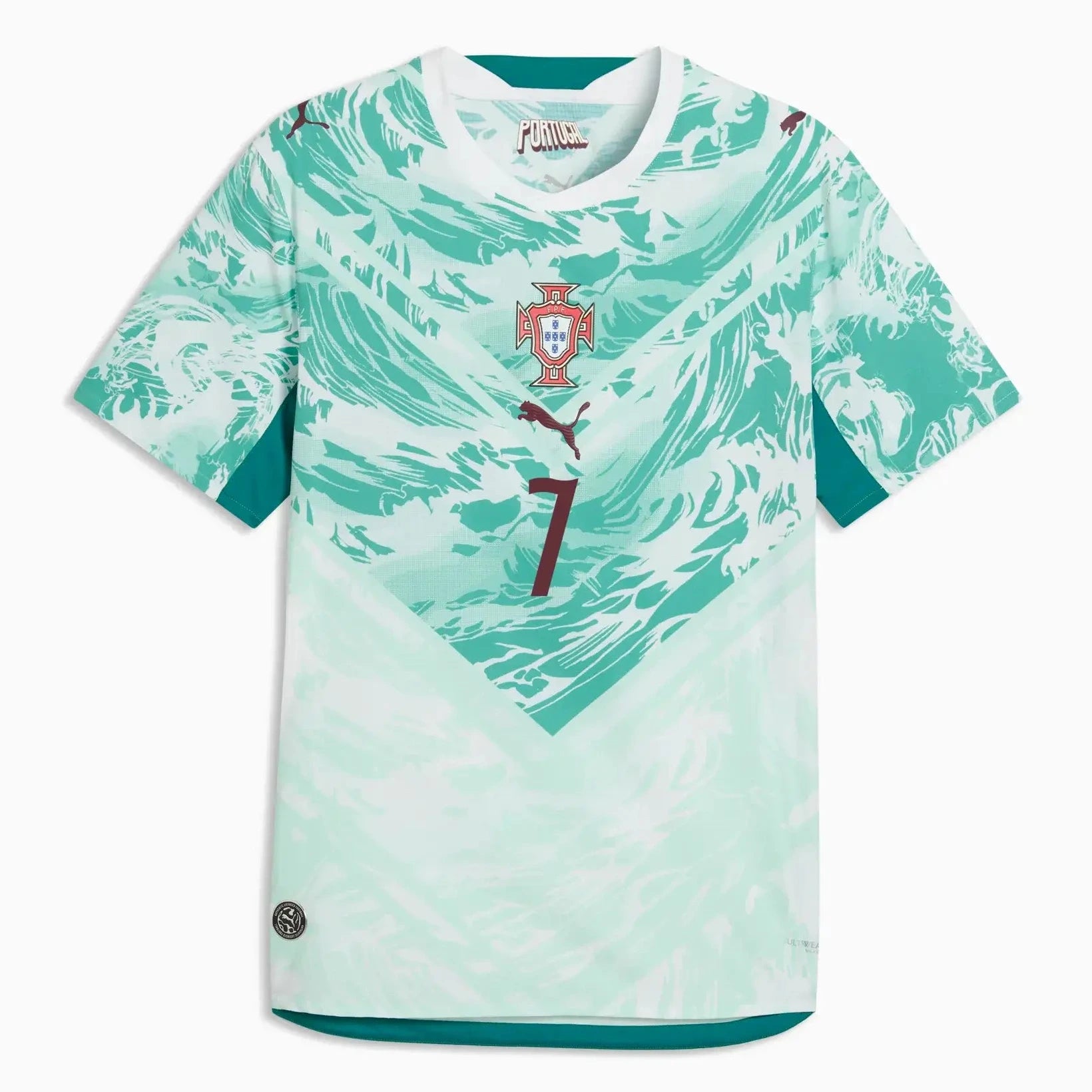 Puma 2026-27 Portugal Men's Authentic Away Ronaldo #7 Soccer Jersey (Front)