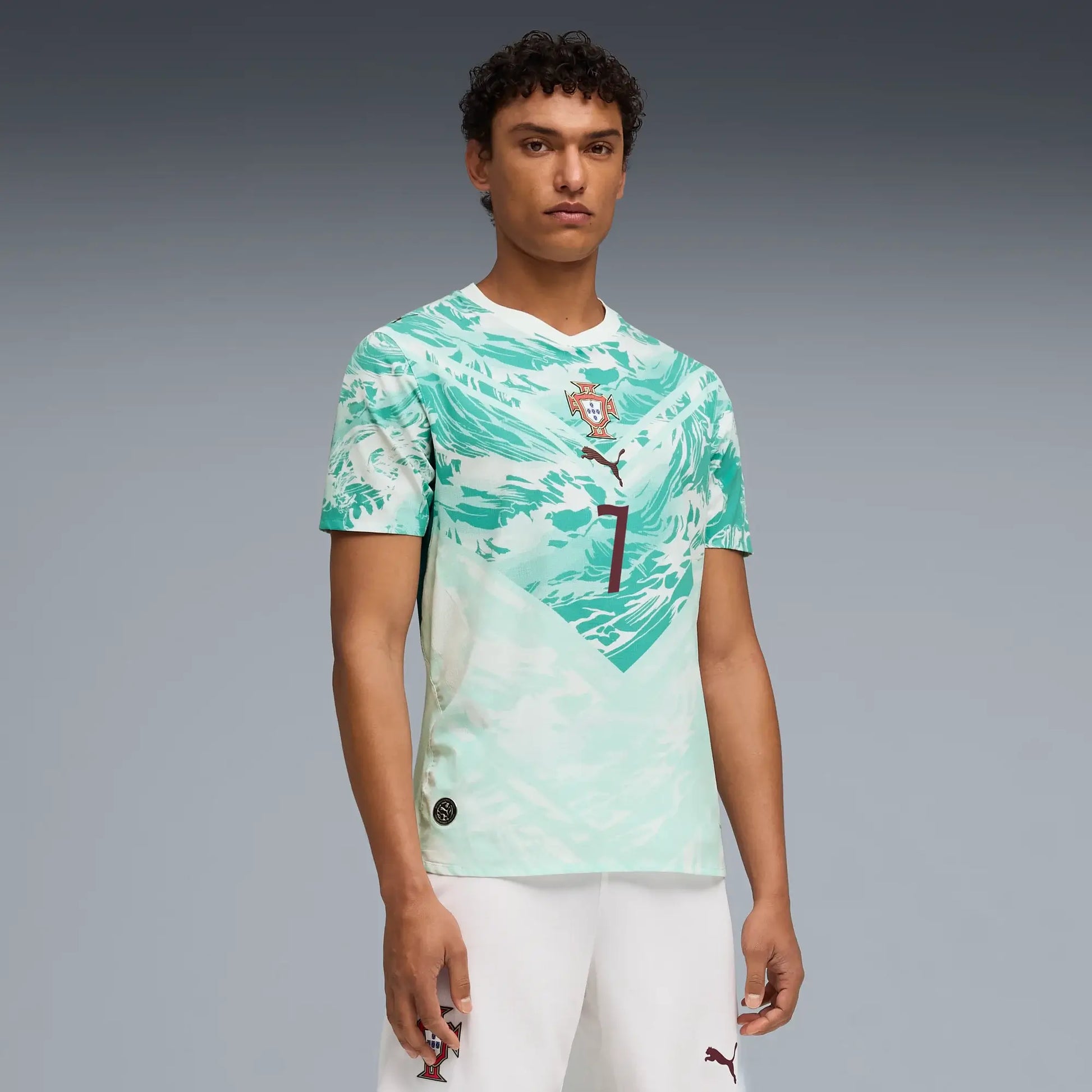 Puma ポルトガル RONALDO 7番 シャツ 新品 Puma 2026 Portugal Men's Authentic Away Ronaldo #7 Soccer Jersey